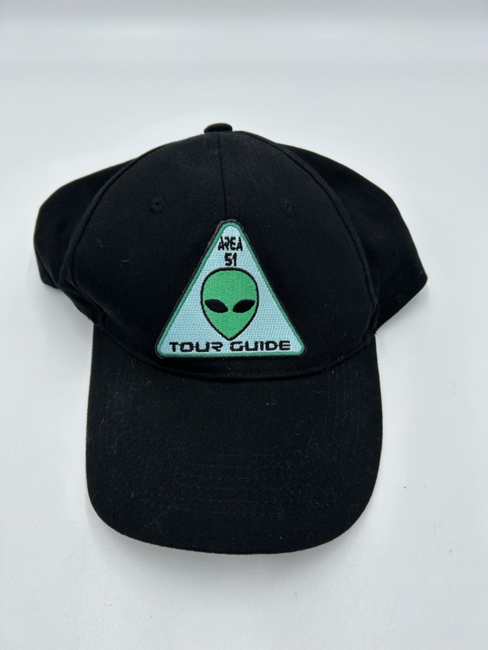 Area 51 Tour Guide Black Baseball Cap